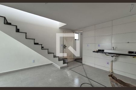 Sala de apartamento à venda com 2 quartos, 80m² em Vila Progresso, Santo André