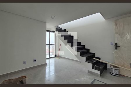 Sala de apartamento à venda com 2 quartos, 80m² em Vila Progresso, Santo André