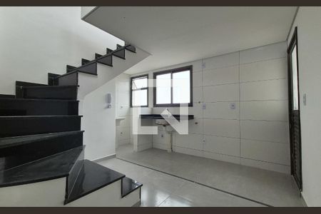 Sala de apartamento à venda com 2 quartos, 85m² em Vila Progresso, Santo André
