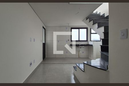 Sala de apartamento à venda com 2 quartos, 85m² em Vila Progresso, Santo André