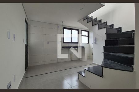 Sala de apartamento à venda com 2 quartos, 85m² em Vila Progresso, Santo André