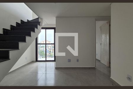 Sala de apartamento à venda com 2 quartos, 79m² em Vila Progresso, Santo André