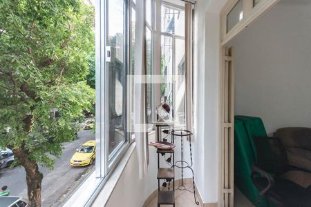 Varanda da Sala de apartamento à venda com 3 quartos, 95m² em Tijuca, Rio de Janeiro