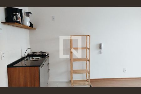 Sala/Cozinha de apartamento à venda com 1 quarto, 28m² em Tatuapé, São Paulo