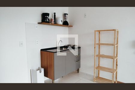 Sala/Cozinha de apartamento à venda com 1 quarto, 28m² em Tatuapé, São Paulo