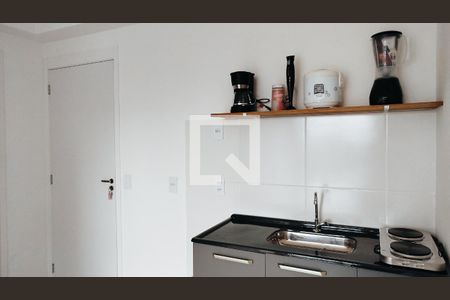Sala/Cozinha de apartamento à venda com 1 quarto, 28m² em Tatuapé, São Paulo
