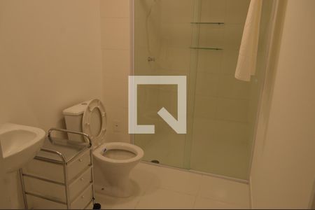 Banheiro de kitnet/studio para alugar com 1 quarto, 37m² em Vila Mariana, São Paulo