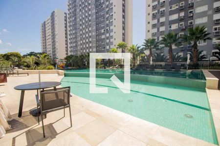 Área comum - Piscina de apartamento à venda com 2 quartos, 67m² em São Sebastião, Porto Alegre