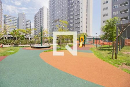 Área comum - Área de PET de apartamento à venda com 2 quartos, 67m² em São Sebastião, Porto Alegre