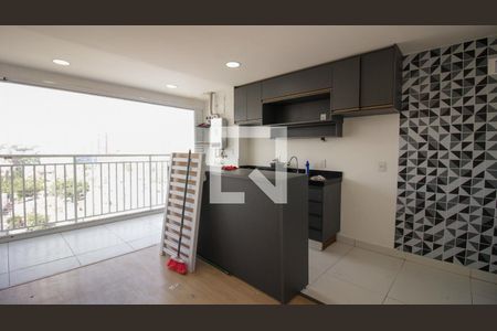 Sala/Cozinha de apartamento para alugar com 2 quartos, 43m² em Vila Prudente, São Paulo