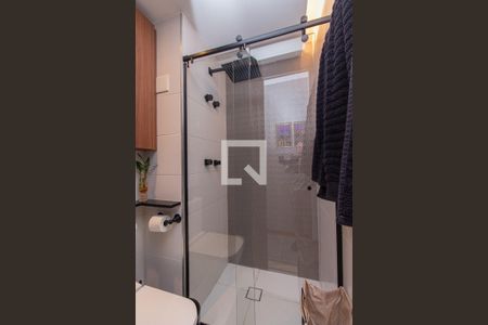 Banheiro de kitnet/studio para alugar com 1 quarto, 24m² em Vila Mariana, São Paulo