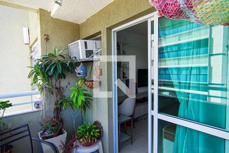 Varanda da Sala de apartamento à venda com 2 quartos, 73m² em Freguesia (jacarepaguá), Rio de Janeiro