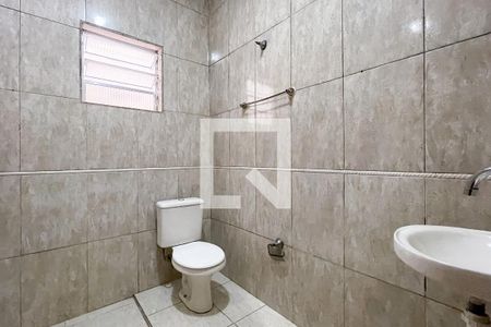 Banheiro Social de casa para alugar com 1 quarto, 60m² em Vila Carminha, São Bernardo do Campo
