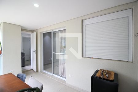 Varanda da Sala de Estar de apartamento à venda com 4 quartos, 107m² em Vila Castelo, São Paulo