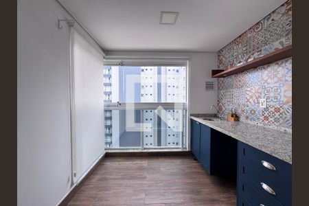 Varanda da Sala de apartamento para alugar com 2 quartos, 63m² em Vila Assunção, Santo André