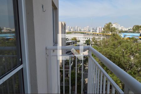 Varanda da Sala de apartamento para alugar com 2 quartos, 37m² em Mooca, São Paulo