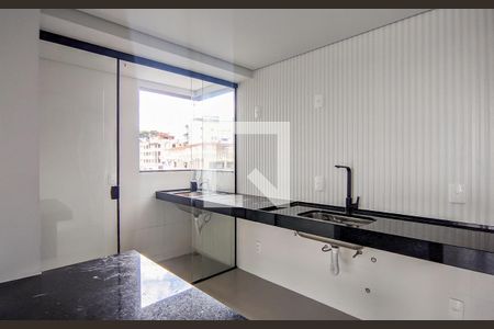 Cozinha de apartamento à venda com 3 quartos, 142m² em Santa Ines, Belo Horizonte