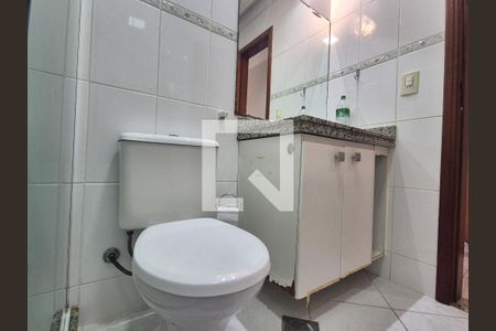 Banheiro social de apartamento à venda com 3 quartos, 165m² em Recreio dos Bandeirantes, Rio de Janeiro