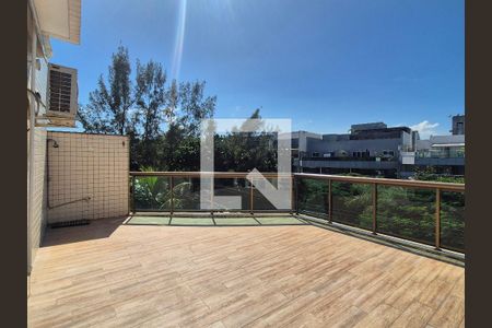 Varanda da Sala de apartamento à venda com 3 quartos, 165m² em Recreio dos Bandeirantes, Rio de Janeiro