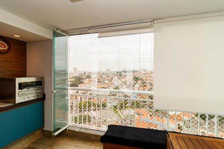 Varanda da Sala de apartamento à venda com 2 quartos, 69m² em Vila Maria Alta, São Paulo