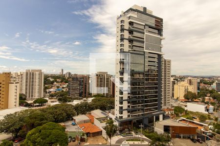 Varanda da Sala de apartamento à venda com 1 quarto, 57m² em Cambuí, Campinas