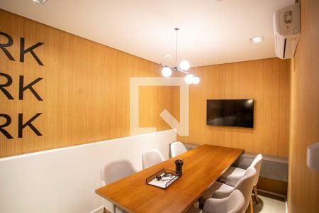 Área comum - Home Office de kitnet/studio para alugar com 1 quarto, 33m² em Vila Gumercindo, São Paulo