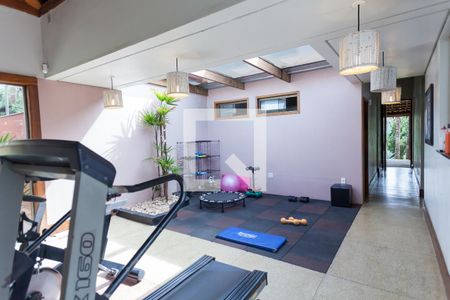 Academia de casa de condomínio à venda com 4 quartos, 390m² em Passárgada, Nova Lima