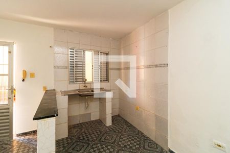 Cozinha de casa para alugar com 1 quarto, 40m² em Vila Gustavo, São Paulo