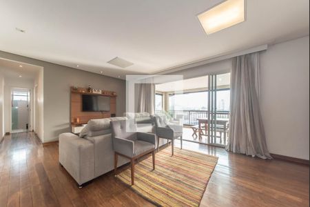 Sala de apartamento à venda com 3 quartos, 128m² em Vila Guarani (zona Sul), São Paulo