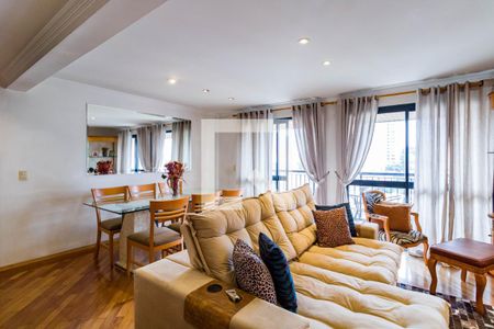 Sala de apartamento à venda com 3 quartos, 105m² em Real Parque, São Paulo