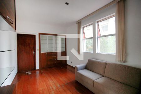 Sala de apartamento à venda com 3 quartos, 95m² em Santo Agostinho, Belo Horizonte