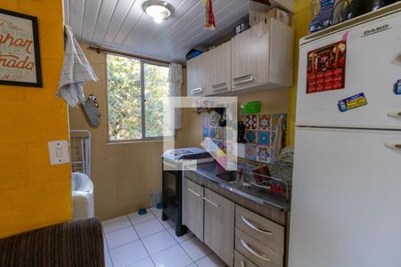 Sala/Cozinha de apartamento à venda com 2 quartos, 43m² em Vila Nova, Porto Alegre
