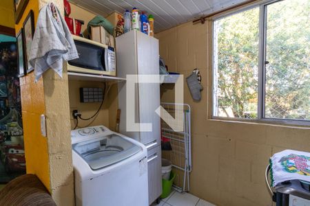 Sala/Cozinha de apartamento à venda com 2 quartos, 43m² em Vila Nova, Porto Alegre