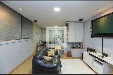 Sala da Cobertura de apartamento à venda com 3 quartos, 150m² em Alto Caiçaras, Belo Horizonte