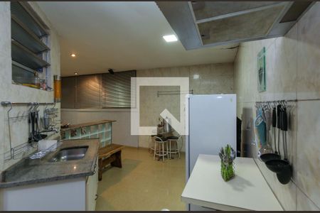 Cozinha da Cobertura de apartamento à venda com 3 quartos, 150m² em Alto Caiçaras, Belo Horizonte