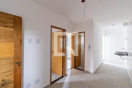 Sala/Cozinha/Área de Serviço  de apartamento à venda com 2 quartos, 33m² em Jardim Coimbra, São Paulo