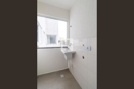 Sala/Cozinha/Área de Serviço  de apartamento à venda com 2 quartos, 33m² em Jardim Coimbra, São Paulo