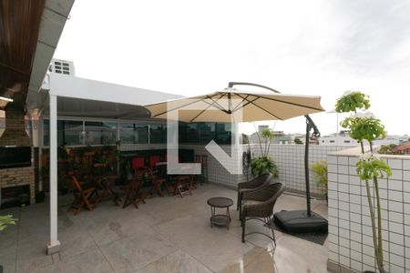 Área Externa de apartamento à venda com 3 quartos, 160m² em Santa Rosa, Belo Horizonte