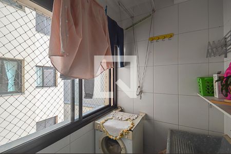 Área de Serviço de apartamento à venda com 3 quartos, 104m² em Vila Angelina, São Bernardo do Campo