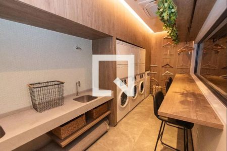 Área comum - Lavanderia de kitnet/studio à venda com 1 quarto, 30m² em Vila Mariana, São Paulo
