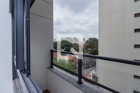 Sacada e vista de kitnet/studio à venda com 1 quarto, 30m² em Vila Mariana, São Paulo
