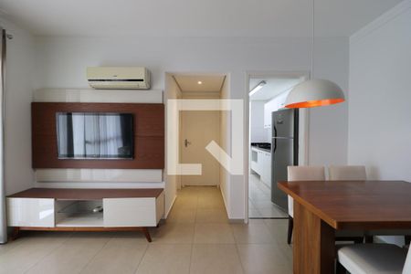 Sala de apartamento para alugar com 1 quarto, 49m² em Jardim Botânico, Ribeirão Preto