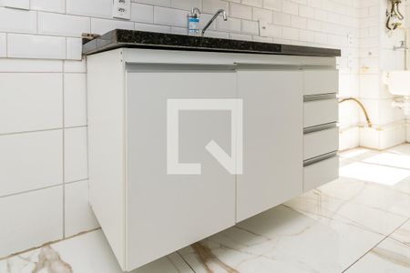 Cozinha de apartamento à venda com 2 quartos, 45m² em Bonsucesso, Rio de Janeiro