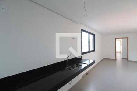 Cozinha e Área de Serviço de apartamento à venda com 3 quartos, 78m² em Planalto, Belo Horizonte