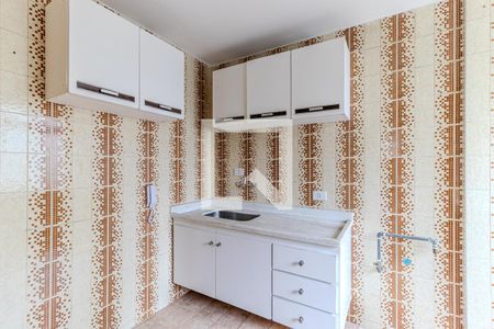 Cozinha de apartamento para alugar com 1 quarto, 40m² em Santa Cecilia, São Paulo