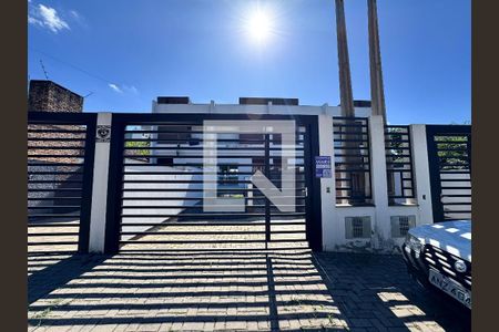 Fachada + Placa de casa à venda com 3 quartos, 152m² em Campestre, São Leopoldo