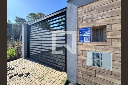 plaquinha fachada instalada de casa à venda com 3 quartos, 129m² em Campestre, São Leopoldo