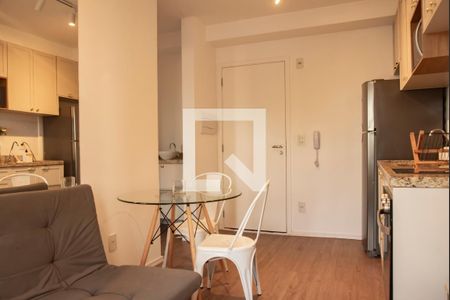 Sala de apartamento para alugar com 1 quarto, 28m² em Mirandópolis, São Paulo