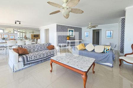 Sala de apartamento para alugar com 3 quartos, 180m² em Centro, Guarujá