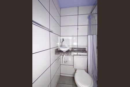 Banheiro da Kitnet de kitnet/studio para alugar com 1 quarto, 12m² em São Cristóvão, Rio de Janeiro